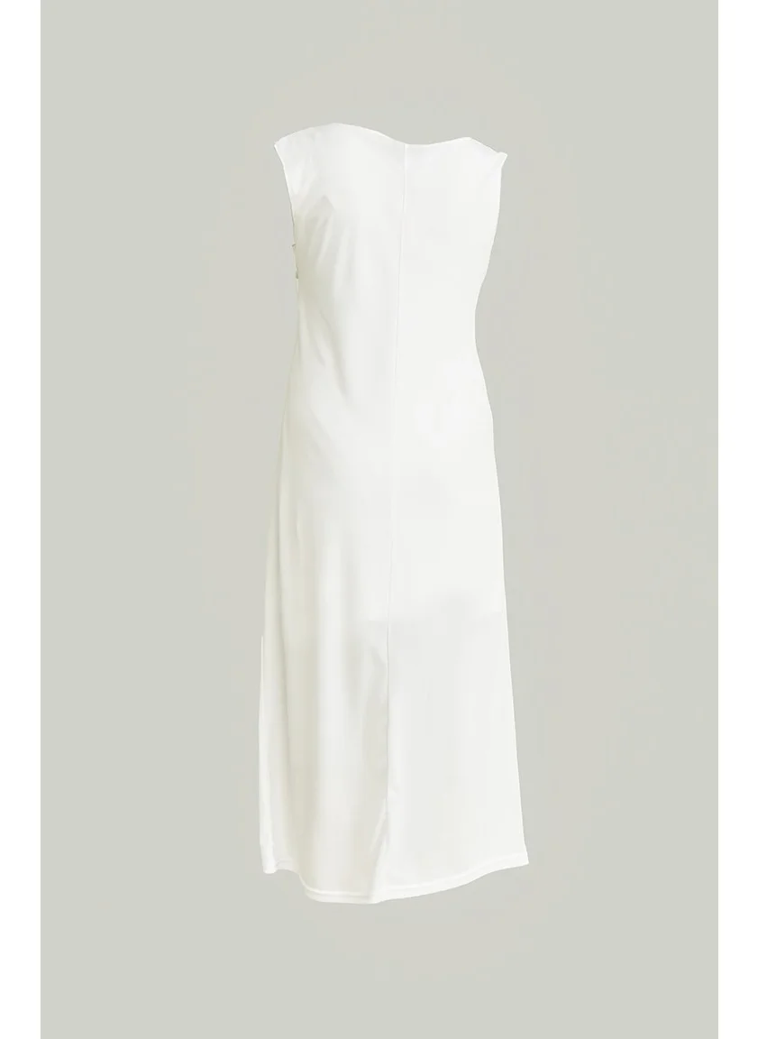 Sefa Merve Dress Lining 1950-02 White