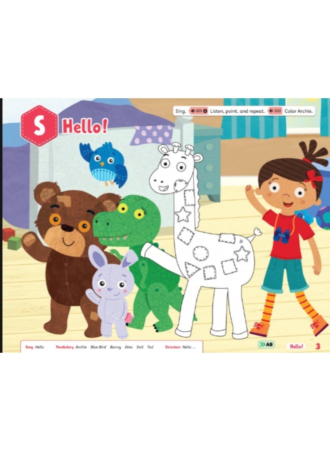 Oxford Toy Team - American English Course for Pre-School Kids_Plus_Level 1_Students_Book - Image 4