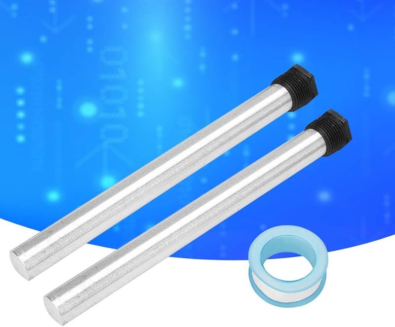 قضيب الأنود المغنيسيوم 2 قطعة 21x320 مم لسخان المياه خيط NPT 3/4 - Image 5