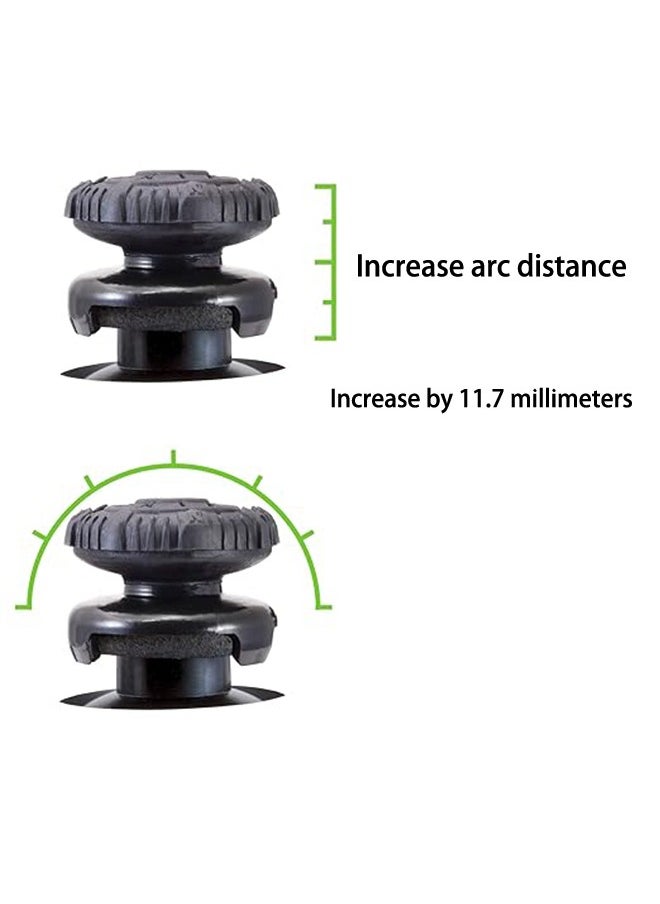 Colorskin FPS Competitive PS5 Handle Rocker Hat Anti-slip SLIM PRO Universal Cat Paw XBOX ONE Silicone Hat Prevent Slipping For PS4 Enhanced Grip Increase Comfort High-Rise Convex Thumb Stick Black  - Image 5