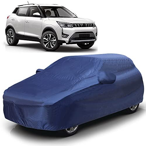 AutoGuys Car Cover Waterproof TF-I for Mahindra XUV300 [Year 2019 Onwards] - XUV300 Car Cover Dust & UV Protection XUV300 Car Body Cover with Mirror Pocket Soft Cotton Lining - Image 1