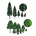 OrgMemory 36pcs Mixed Model Trees 156 inch416 cm Diorama Supplies Model Grass Miniature Trees for Projects with No Bases - Image 3