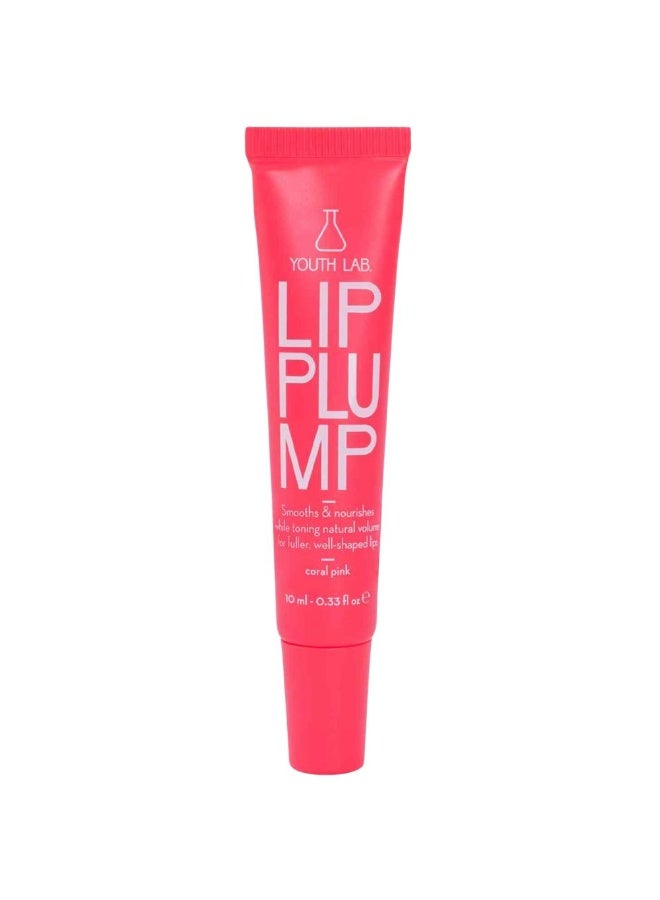 YOUTH LAB. Youth Lab Lip Plump Instant Smoothing and Nourishing Coral Pink 10ml - Image 1