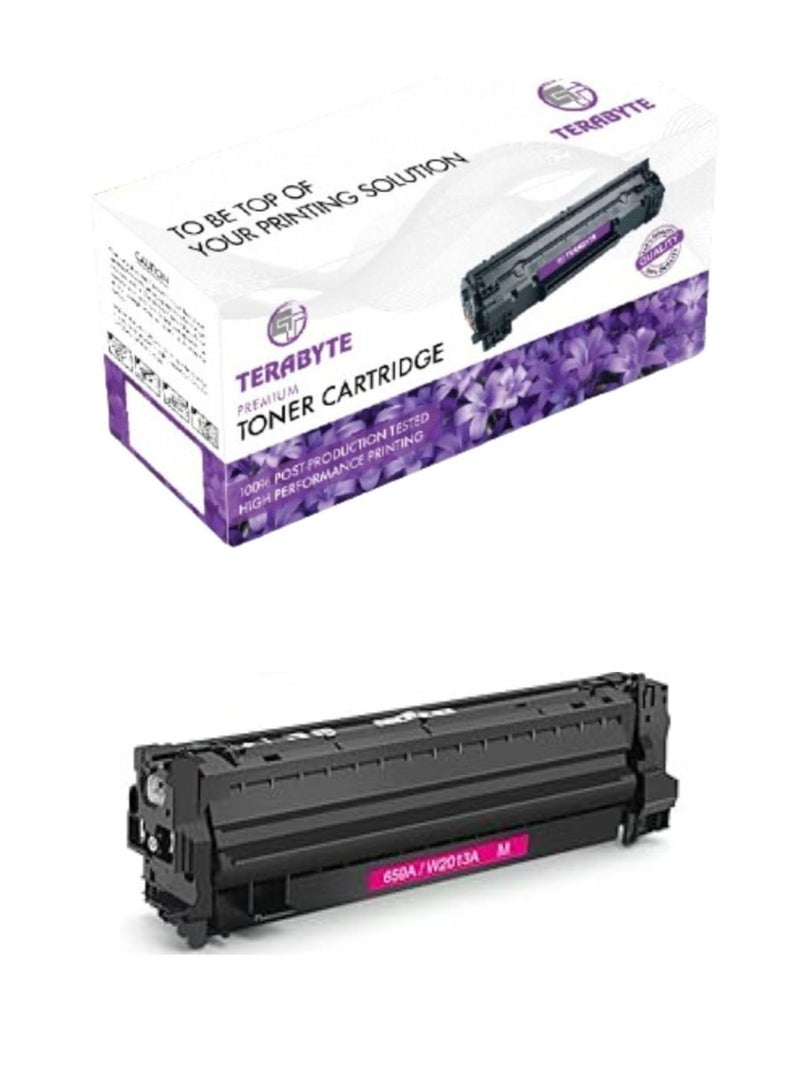 Terabyte 659A Set Toner Cartridge Replacement For Color Enterprise M856dn, M776dn, Color Enterprise Flow MFP M776z, M776zs ( W2013A Magenta) - Image 1