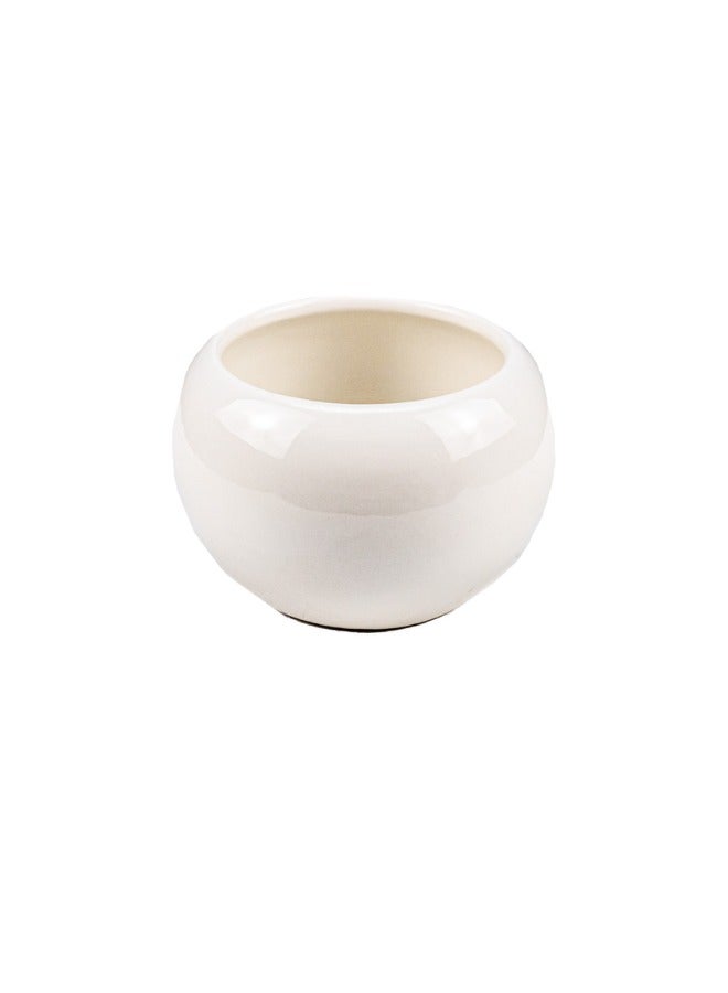 Gulf Flowers Elegant Ceramic Flower Pot Base – Durable & Stylish Plant Stand for Home & Garden Décor 