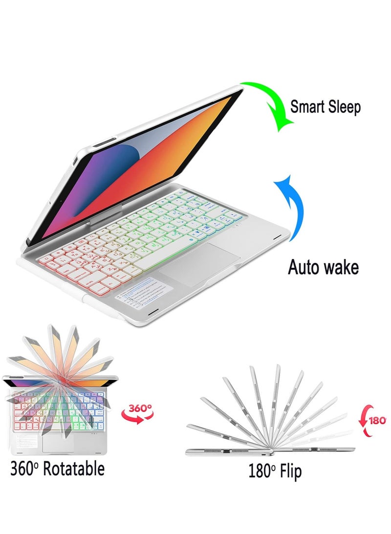 Magic Wireless Keyboard for ipad 10th Gen 2022/ 11th Gen 2025 - Image 3