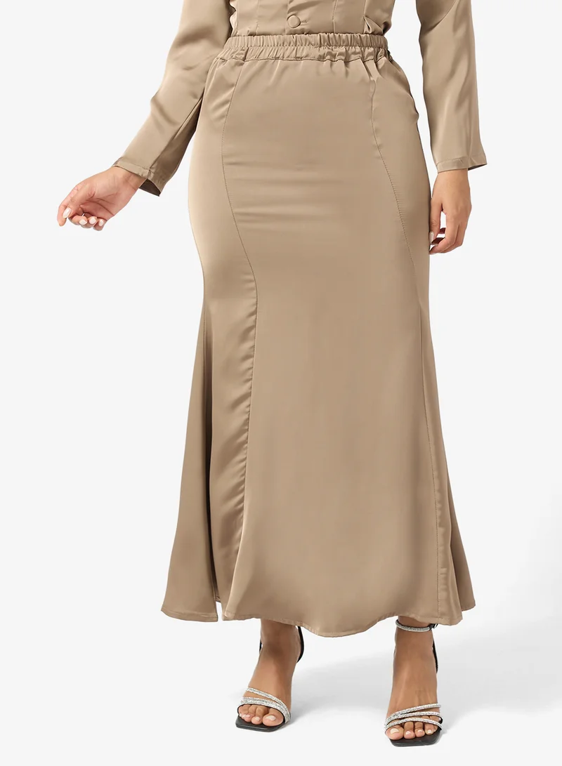 Khizana  Peplum Top & Skirt Set for Women | Best Price UAE