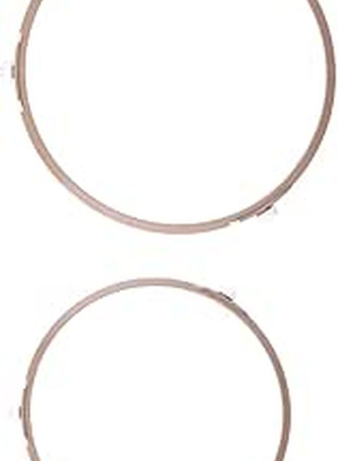 Microwave Turntable Ring Holder Set 2 Piece Glass Plate Support Rack Rollers - Image 1