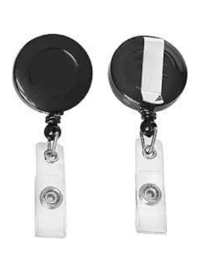 Terabyte حامل بطاقة الهوية مع مشبك فضي 3 قطع متعدد الألوان - Image 2