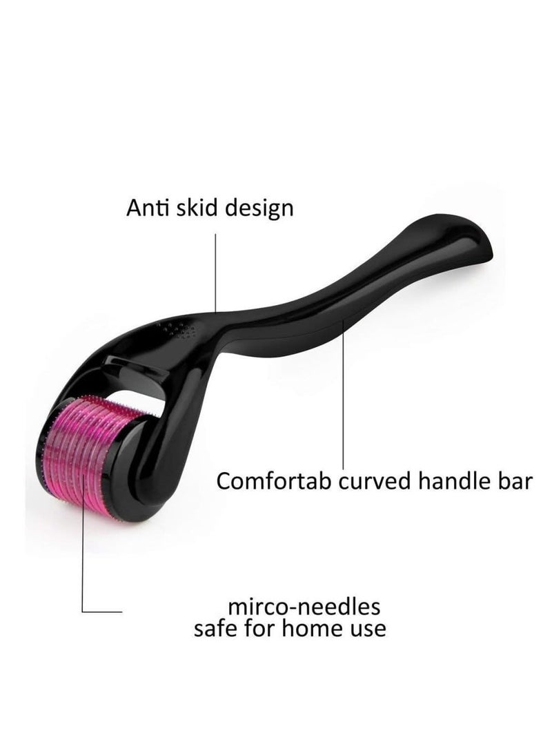 Aichun beauty Beard Growth Oil with Free Derma Roller for Thick Full Beard Faster Hair Growth Nourishing Oil for Men 30ml - Image 4