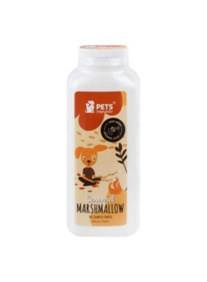 Pets Republic Pet Shampoo Powder Caramel Marshmallow Scent 200 gr