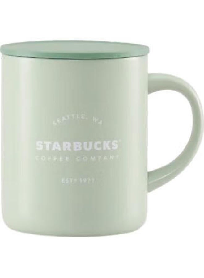 Starbucks ترمس ستاربكس إصدار الشعار الأخضر 320 مل كوب مكتبي كوب ماء كوب قهوة هدية عيد ميلاد - Image 1
