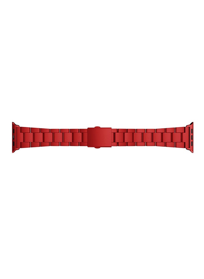 ISank Replacement Band For Apple Watch Series 1/2/3 38mm Red - Image 2