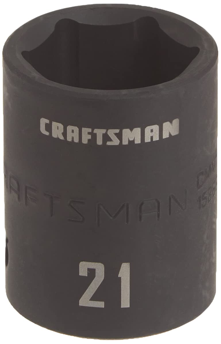 CRAFTSMAN Shallow Impact Socket Metric 12Inch Drive 21mm CMMT15868 - Image 2