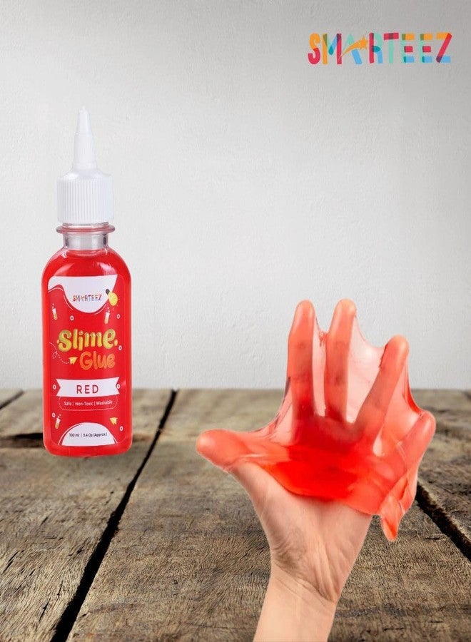 SMARTEEZ Craft Glue | Art And Craft Glue I Ideal for Slime I Office Supplies, School Supplies And DIY Art Supplies (1, Red) - Image 4