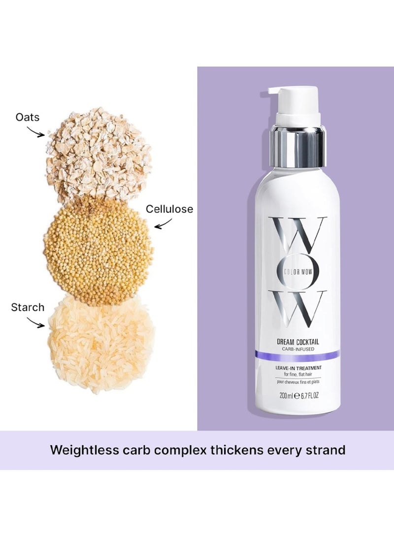 كولور واو منشط ومكثف الشعر كارب كوكتيل 200 مل - Image 2