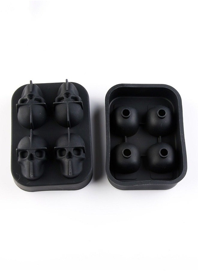 Generic - 3D Skull Shape Ice Cube Mold - Image 1