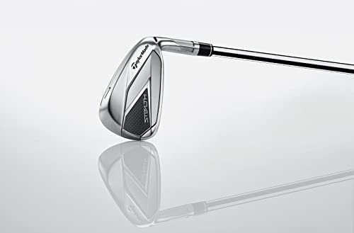 TaylorMade مجموعة حديد جولف تايلور ميد ستيلث للرجال يد يسار 5-PW، AW، SW ستيل عادي - Image 4