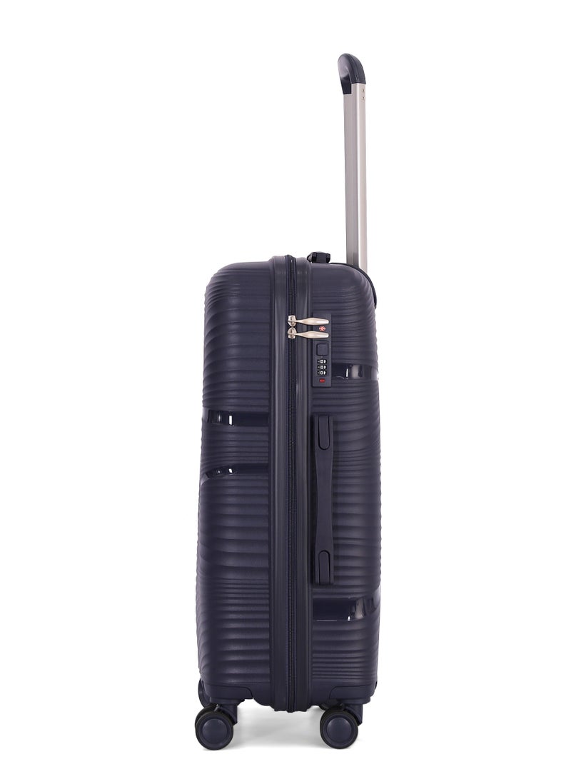 Sonada Trolley Bags 3 PCS Set Hardside Suitcase,Blue - Image 3