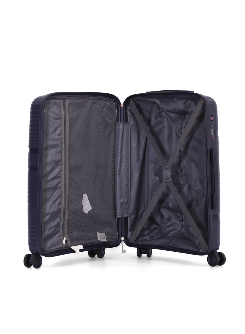 Sonada Trolley Bags 3 PCS Set Hardside Suitcase,Blue - Image 4