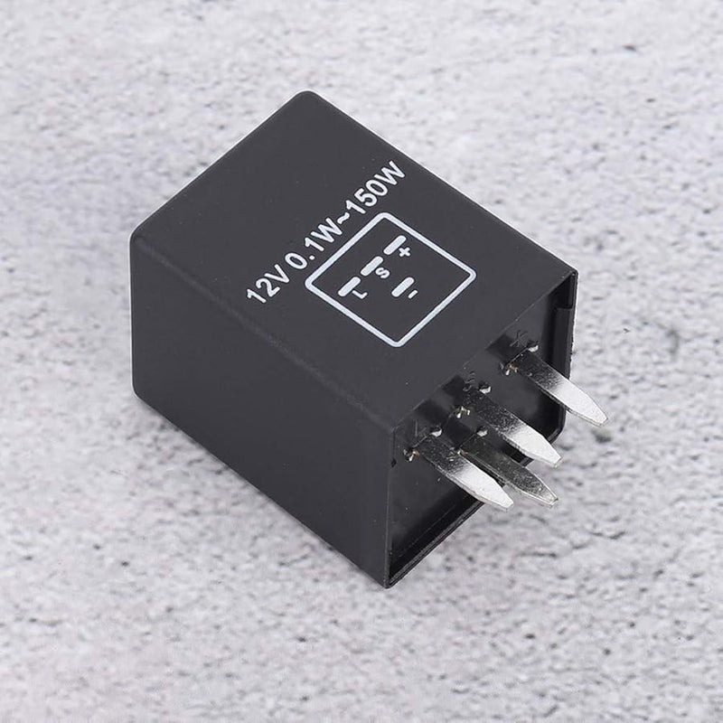 EP29 4 دبوس سيارة LED فلاشر التتابع التوصيل والتشغيل 12V 24V DC 400 ساعة غلاف بلاستيكي - Image 4