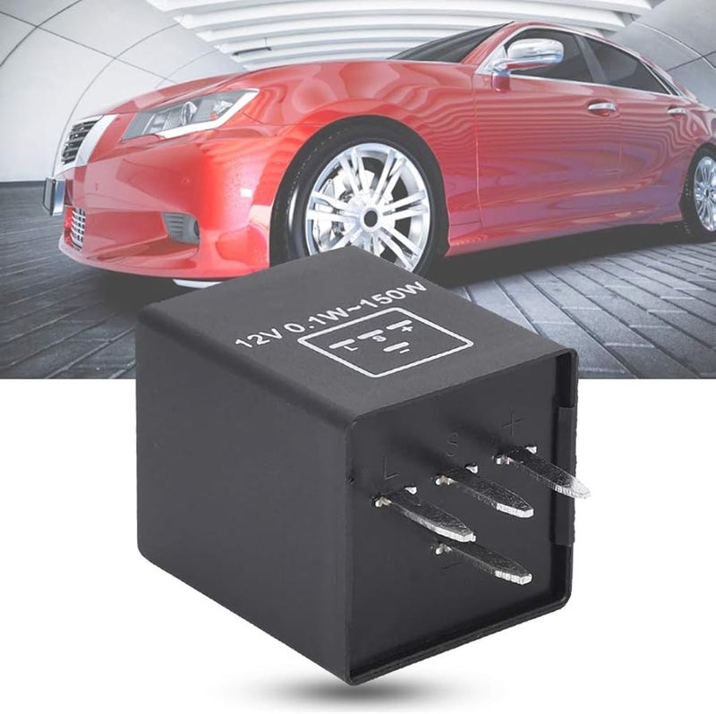 EP29 4 دبوس سيارة LED فلاشر التتابع التوصيل والتشغيل 12V 24V DC 400 ساعة غلاف بلاستيكي - Image 2