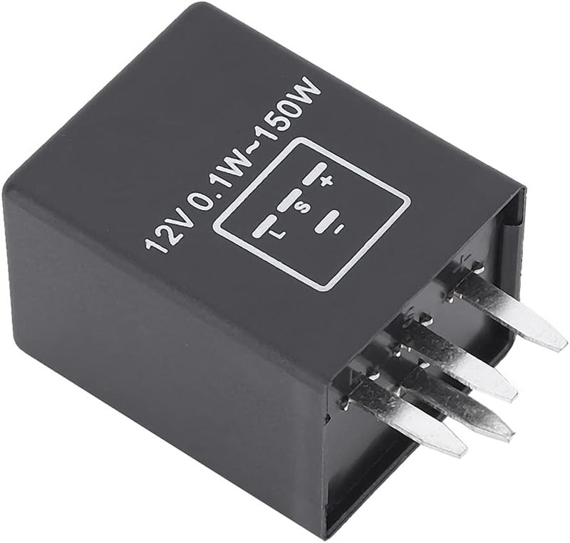 EP29 4 دبوس سيارة LED فلاشر التتابع التوصيل والتشغيل 12V 24V DC 400 ساعة غلاف بلاستيكي - Image 5