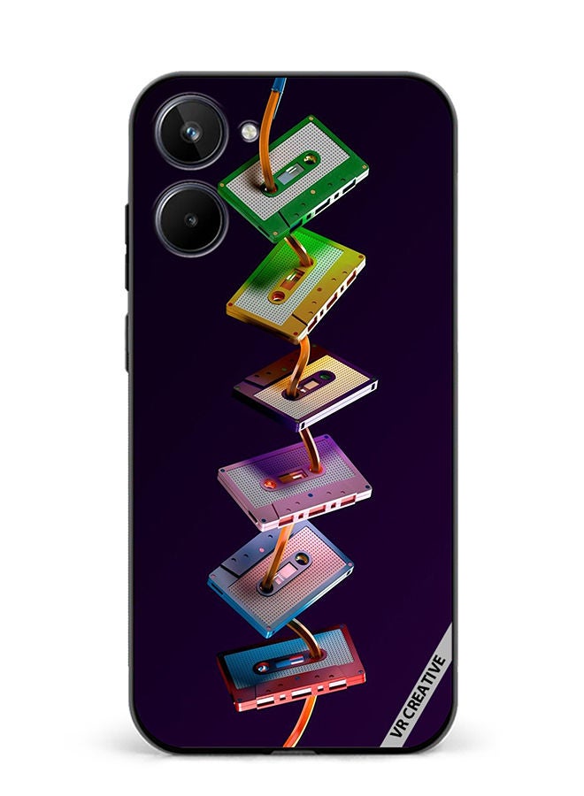 VR CREATIVE Protective Case Cover For Realme 10 Multicolur Design Multicolour - Image 1