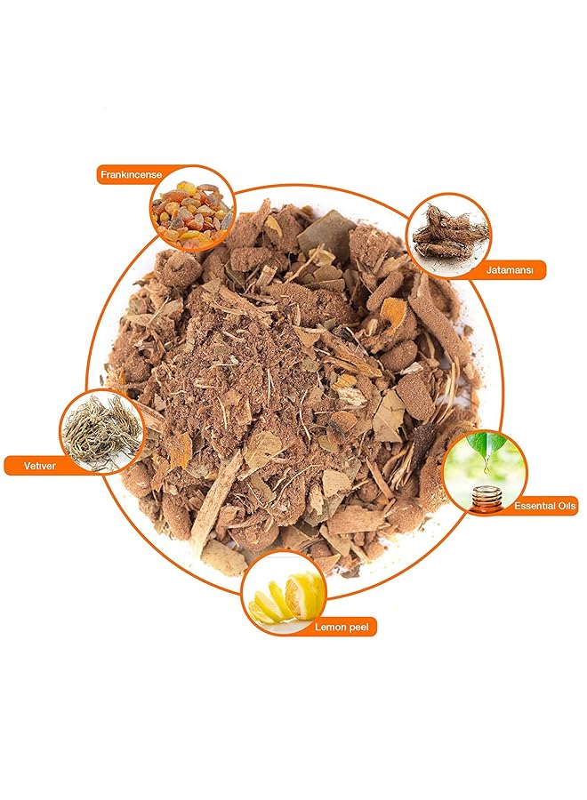 erorex Celebrate Mangal Utsav Ayurvedic Sambrani Dhoop Pure Natural And Ayurvedic Blend 100G - Image 2