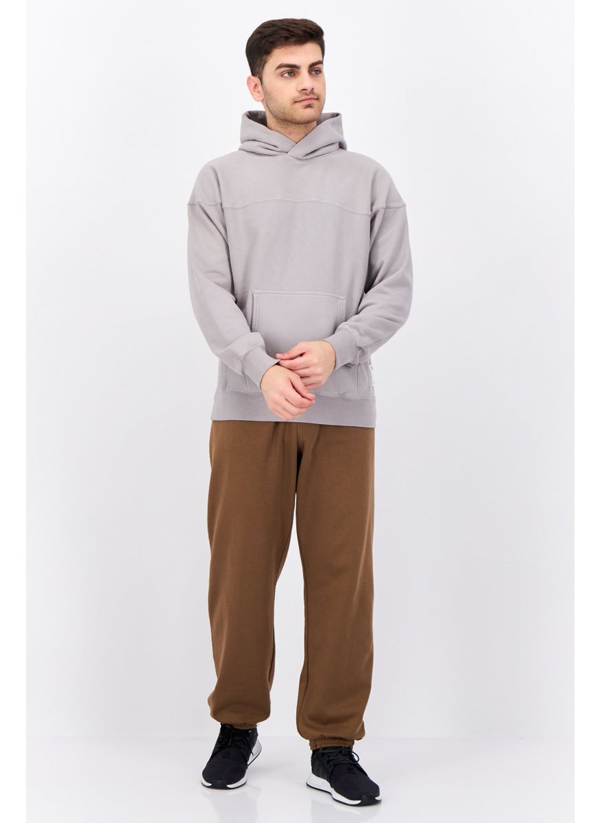 Champion Men Sportswear Fit Long Sleeves Outdoor Sweatshirt, Grey  - Image 4