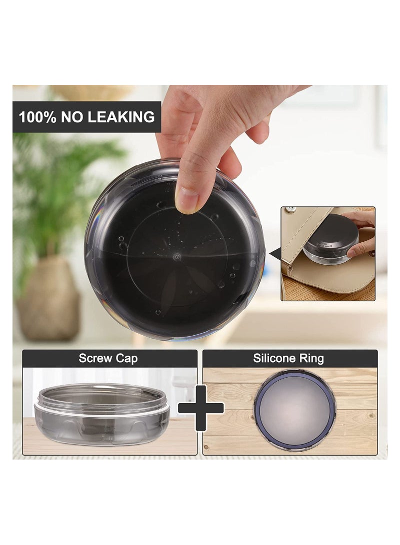 SYOSI Denture Case SYOSI Leak Proof Denture Bath Case Cup Kit for Women  Men with Mirror Strainer Removal Tool and Denture Brush for Travel Cleaning Denture Holder Box Bath Soaking Container  - Image 2