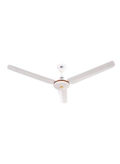 CEILING FAN 56" WHITE JAZZ PLAIN PAK