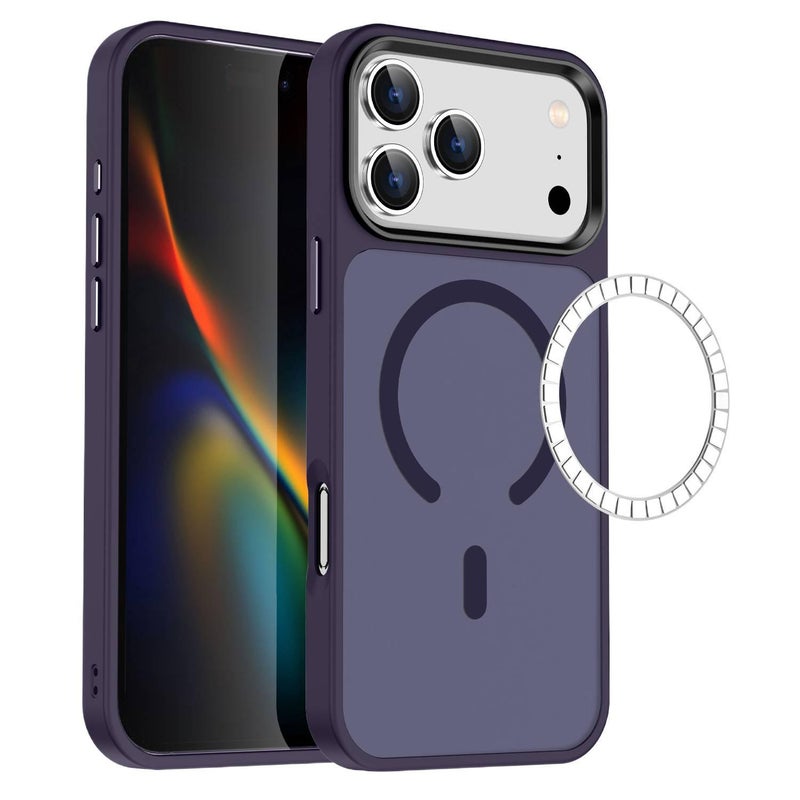 غطاء MagSafe | بنفسجي | حماية من السقوط | مقاوم للصدمات لـ iPhone 16 / 16 Plus / 16 Pro / 16 Pro Max - Image 1