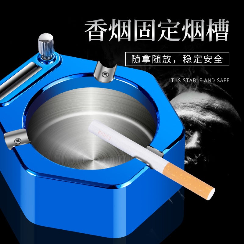 Internet Celebrity Ten Thousand Match Ashtray Living Room Desk Creative Trend Kerosene Lighter Ashtray Formulation Gift - Image 5