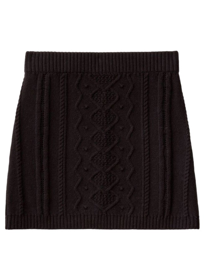 Benetton Knit mini skirt  - Image 1