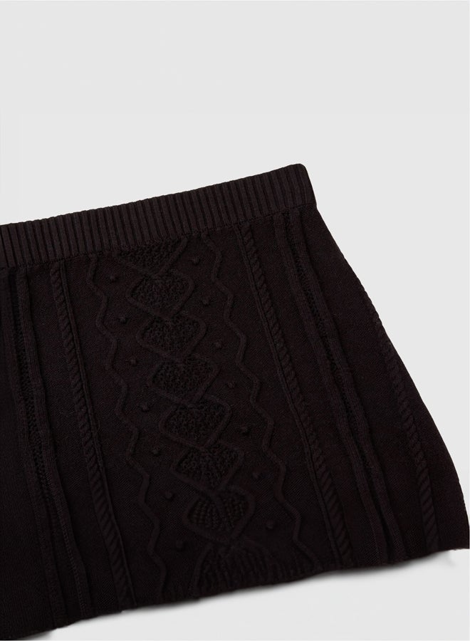 Benetton Knit mini skirt  - Image 2