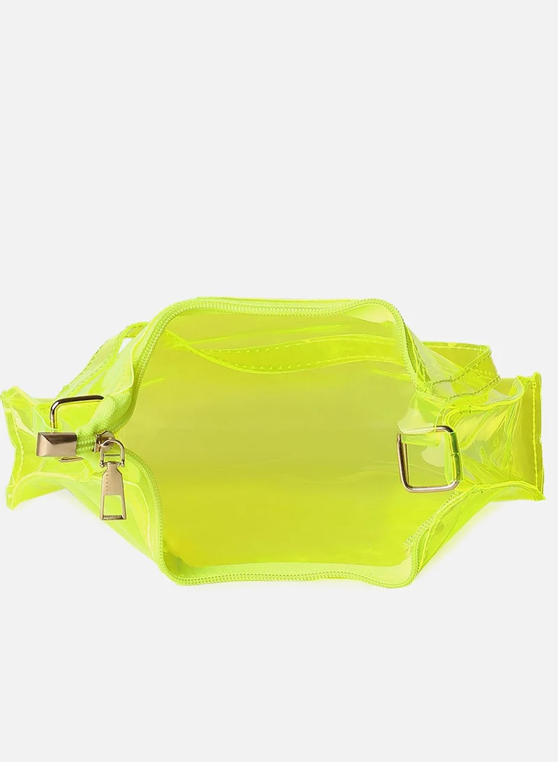 Haute Sauce Eva Neon Green Mini Bag