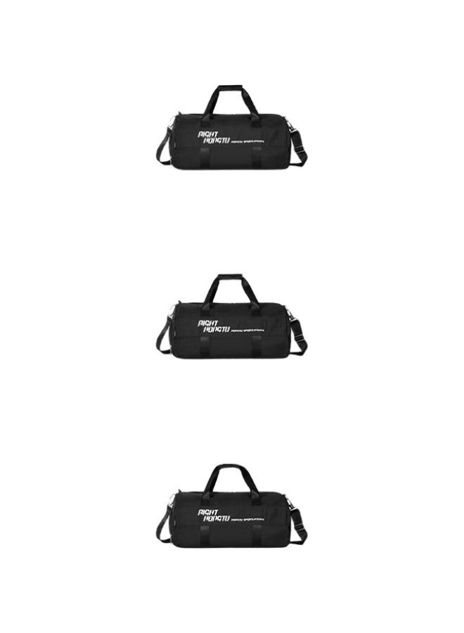 YouYou Fitness Bag For Men And Women, Dry And Wet Separation Sports Backpack, Handheld Swim Bag, Large Capacity Swimming Bag 90314Y Black Small Size - Image 2