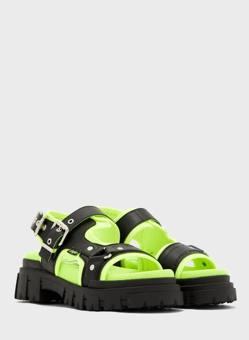 Buffalo Jorja Platform Sandals