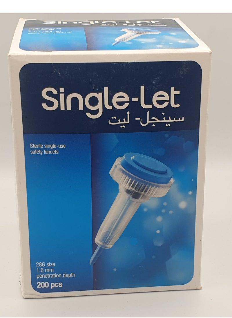 Ascensia - Single Let 200 Piece Sterile Use Safety Lancets - Image 1