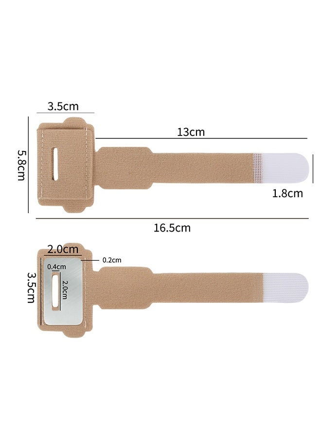 إم إكس إن 6 قطع من جبيرة إصبع القدم المكسورة، جبيرة إصبع القدم المكسورة، للنساء والرجال المكسورة لدعم إصبع القدم، جبائر إصبع القدم لتصحيح إصبع القدم المطرقة، إصبع القدم المجعد، إصبع القدم الكبير - Image 2