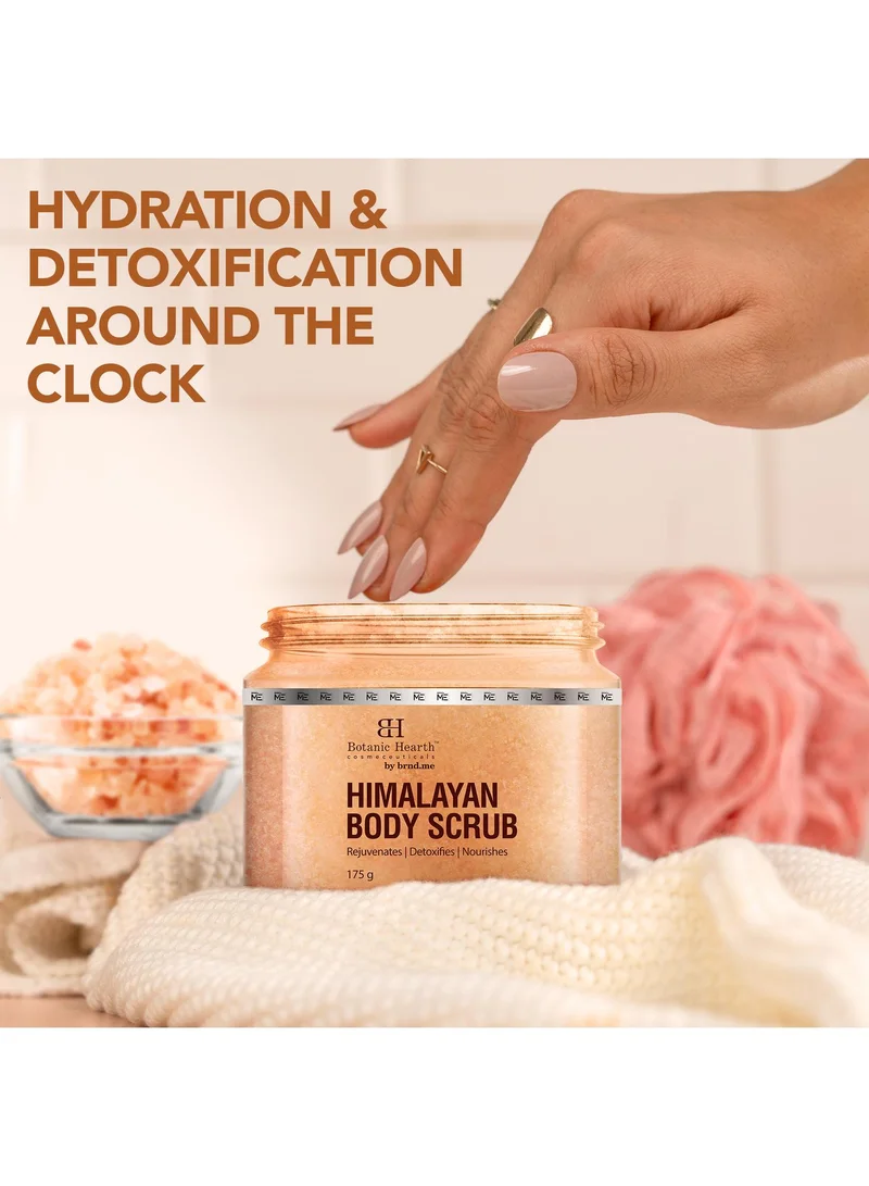 Botanic Hearth Botanic Hearth Himalayan Salt Body Scrub – Advanced Exfoliating & 
Hydrating Scrub for Radiant Skin | Deep Cleansing, Moisturizing – 175g