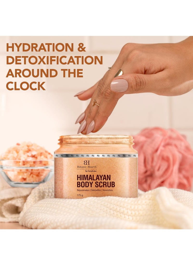 Botanic Hearth Botanic Hearth Himalayan Salt Body Scrub – Advanced Exfoliating & 
Hydrating Scrub for Radiant Skin | Deep Cleansing, Moisturizing – 175g  - Image 4