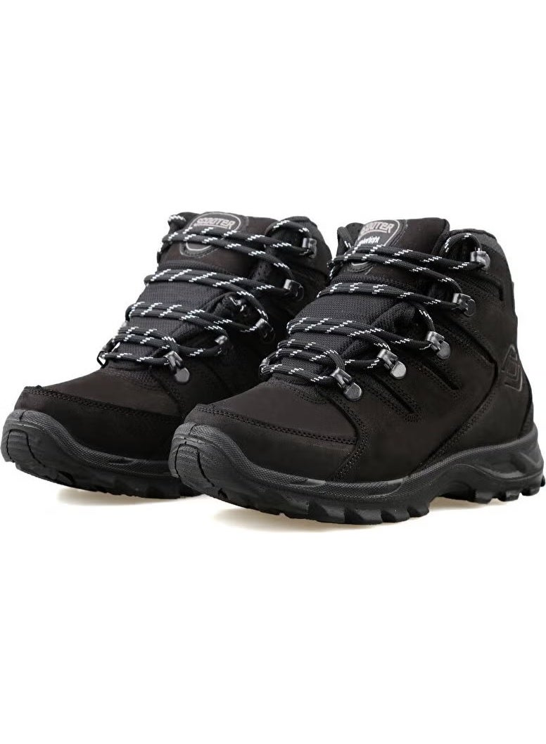 Scooter  Nubuck Black Women's Outdoor Boots G5558NS Black - Image 3
