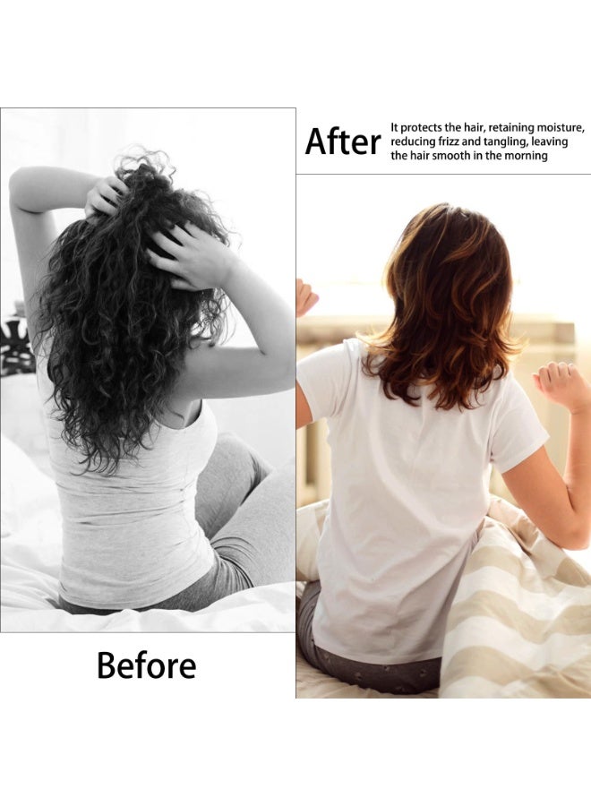 Satin Bonnet for Sleeping - Silk Hair Bonnet for Women With Natural Hair - Image 2