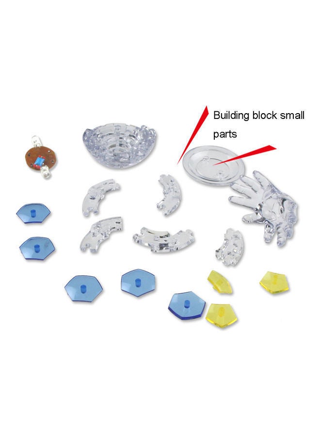 NIBEMINENT 3D Assembling Soccer Puzzling Model 7.5*6*9.5cm - Image 2