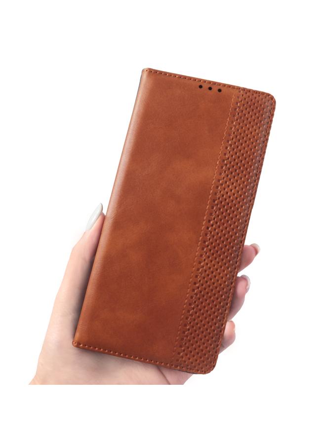 Zaboon Case For Doogee S96 Pro Magnetic Buckle Retro Texture Leather Phone Case - Image 5