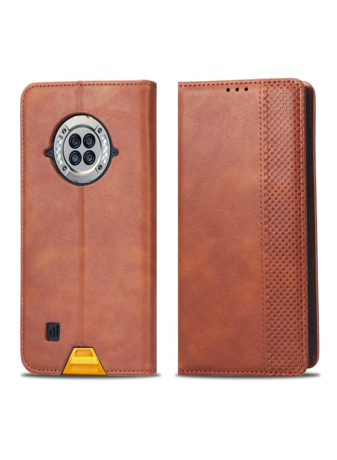Zaboon Case For Doogee S96 Pro Magnetic Buckle Retro Texture Leather Phone Case - Image 2
