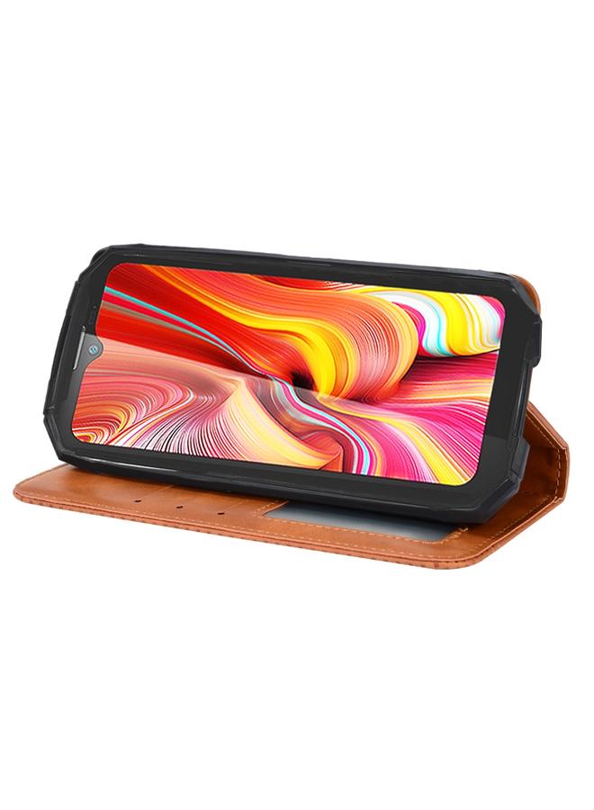 Zaboon Case For Doogee S96 Pro Magnetic Buckle Retro Texture Leather Phone Case - Image 4