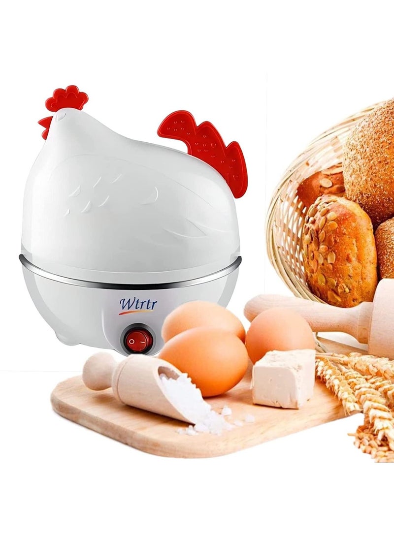 Wtrtr Egg Boiler Mini Breakfast Maker Steam Food Cooker Cream Corn 7 Noodles Kids Egg Cooker  - Image 1
